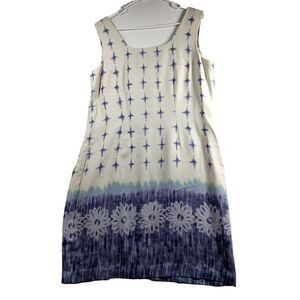 Tommy Bahama 100% Silk Work Dress Sleevele Sheath Silhouetie Vintage Green Sz 12